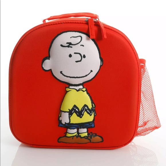 PEANUTS LUNCH TIME PALS CHARLIE BROWN LUNCH BAG